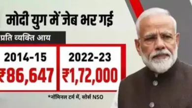 मोदी सरकार ने 8 साल में ऐसा क्या किया, लोगों की आय डबल हो गई, 2047 में विकसित देश बनेगा