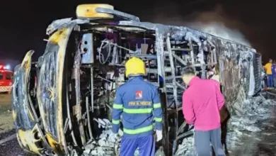 महाराष्ट्र दर्दनाक सड़क हादसा, समृद्धि महामार्ग एक्सप्रेस-वे पर बस में लगी आग से जिन्दा जल गए 25 यात्री