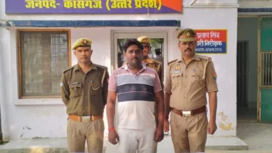 अमापुर पुलिस द्वारा एक अभियुक्त को किया गिरफ्तार