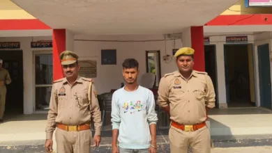 थाना पटियाली पुलिस द्वारा एक अभियुक्त को किया गिरफ्तार।