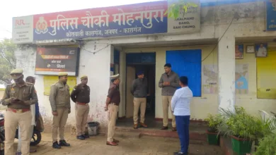 पुलिस अधीक्षक द्वारा मटर मंडी ब पुलिस चौकी मोहनपुरा का किया निरीक्षण