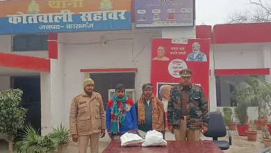 थाना सहावर पुलिस द्वारा दो अभियुक्तों को किया गिरफ्तार