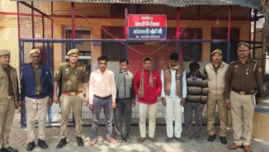 थाना सोरों पुलिस ने 05 अभियुक्तों को किया गिरफ्तार