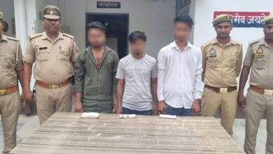 अमेठी पुलिस का खुलासा, चोरी के कुल 81,900 रुपये के साथ 3 अभियुक्त गिरफ्तार
