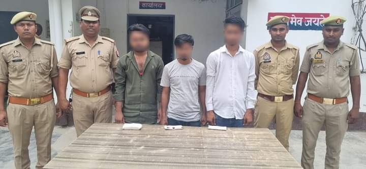 अमेठी पुलिस का खुलासा, चोरी के कुल 81,900 रुपये के साथ 3 अभियुक्त गिरफ्तार